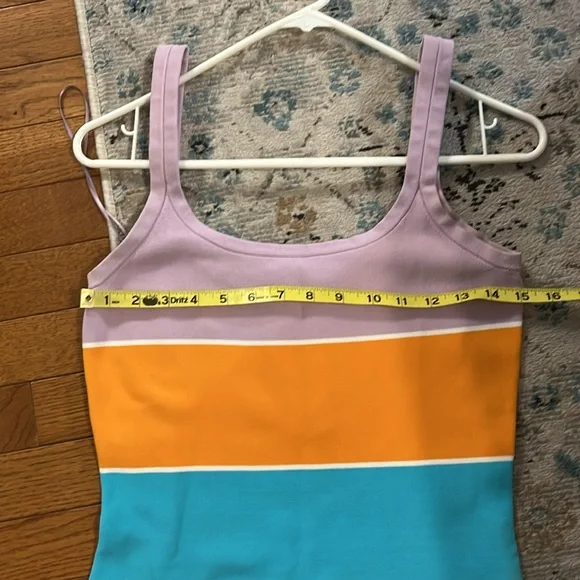 Tanya Taylor Noreen Knit Striped Dress Size Medium - Picture 8 of 16